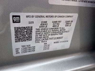 2026 Chevrolet Silverado 2500 HD LT