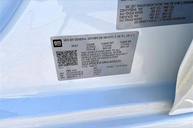 2024 Chevrolet Silverado 1500 Custom Trail Boss