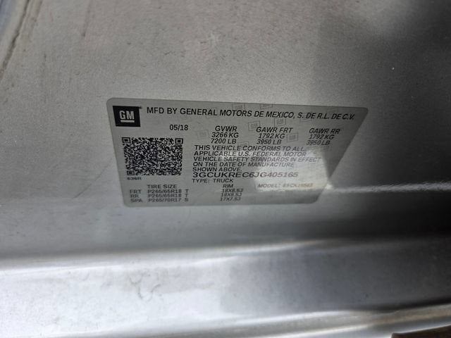 2018 Chevrolet Silverado 1500 LT