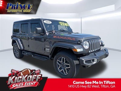 2018 Jeep Wrangler Unlimited Sahara