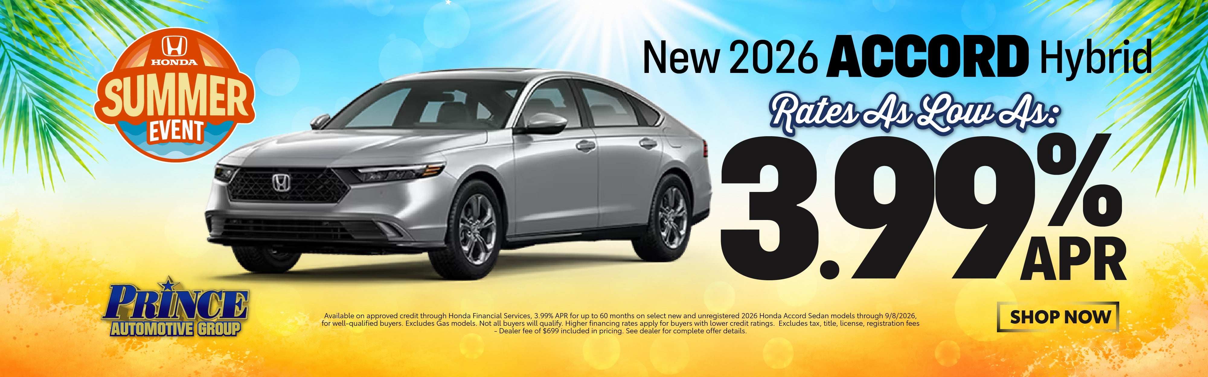 2026 Honda Accord Deals