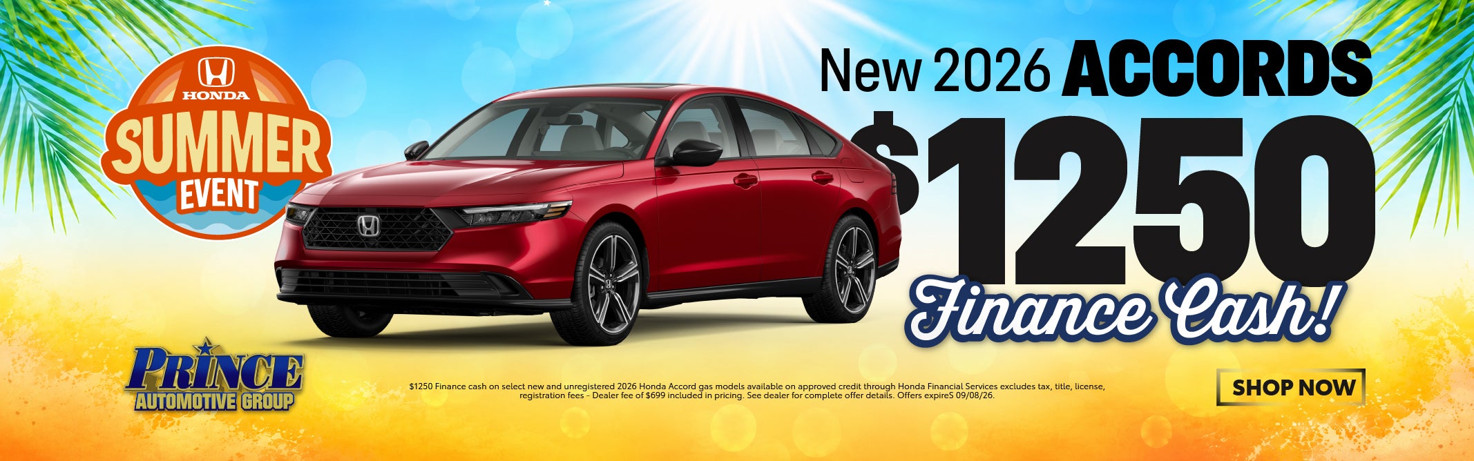 2026 Honda Accord Deals