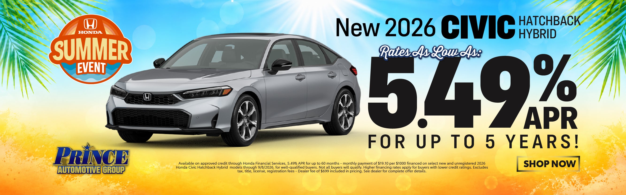 2026 Honda Civic Deals