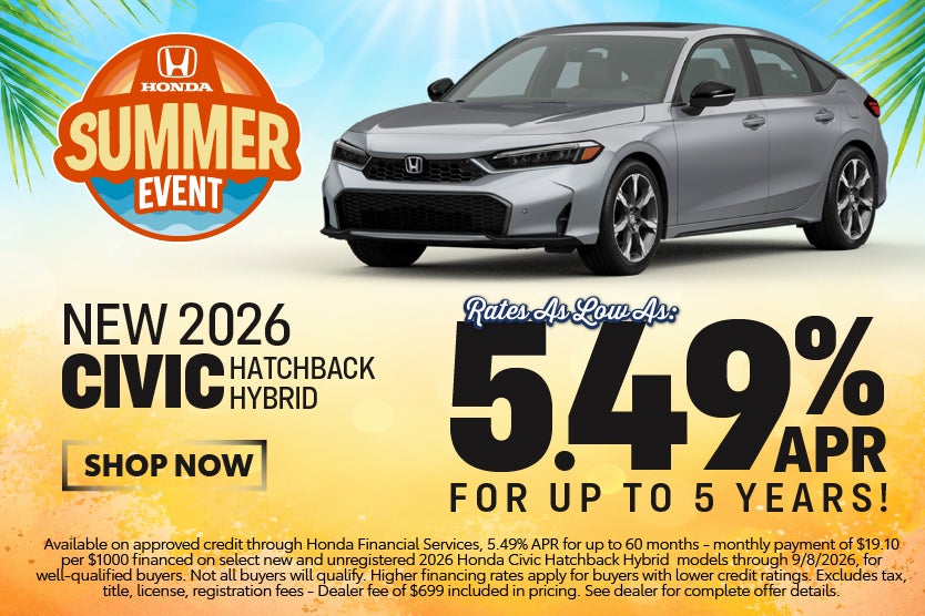 2026 Honda Civic Deals