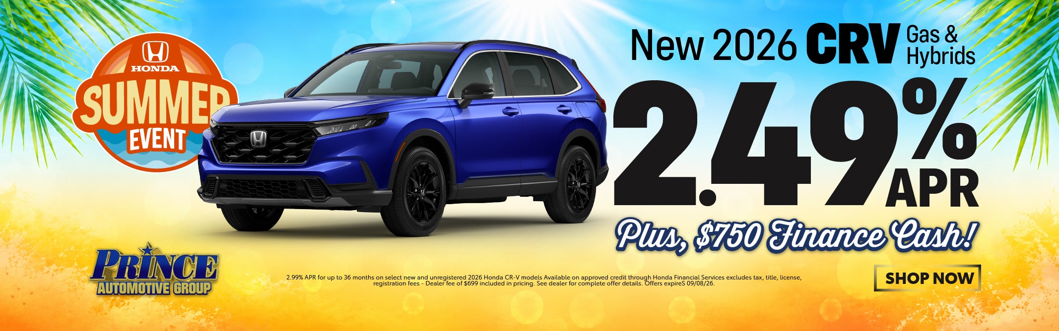 2026 Honda CRV Deals