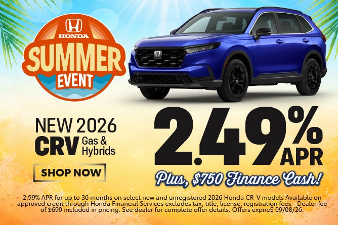 2026 Honda CRV Deals
